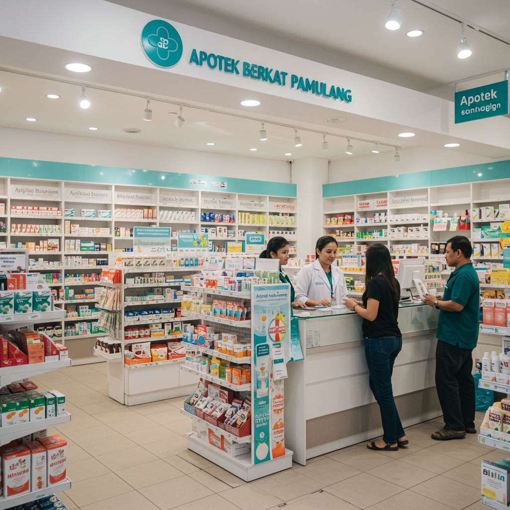 apotek berkat pamulang
